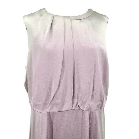 Hugo Boss Pink Sheath Mini Dress Sleeveless Crew Neck - Picture 4 of 12